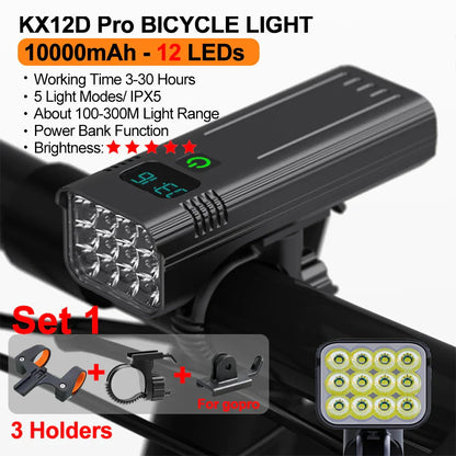 KX12D Pro Bicycle Light Set-4