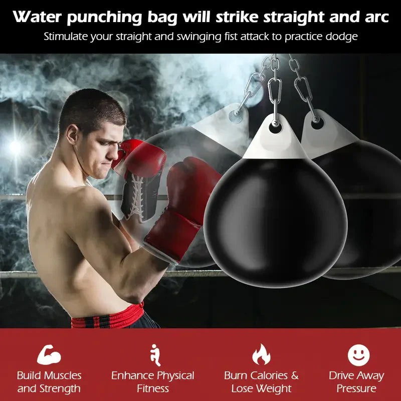 50kg Water Punching Bag - Heavy Duty Aqua Boxing Bag-2