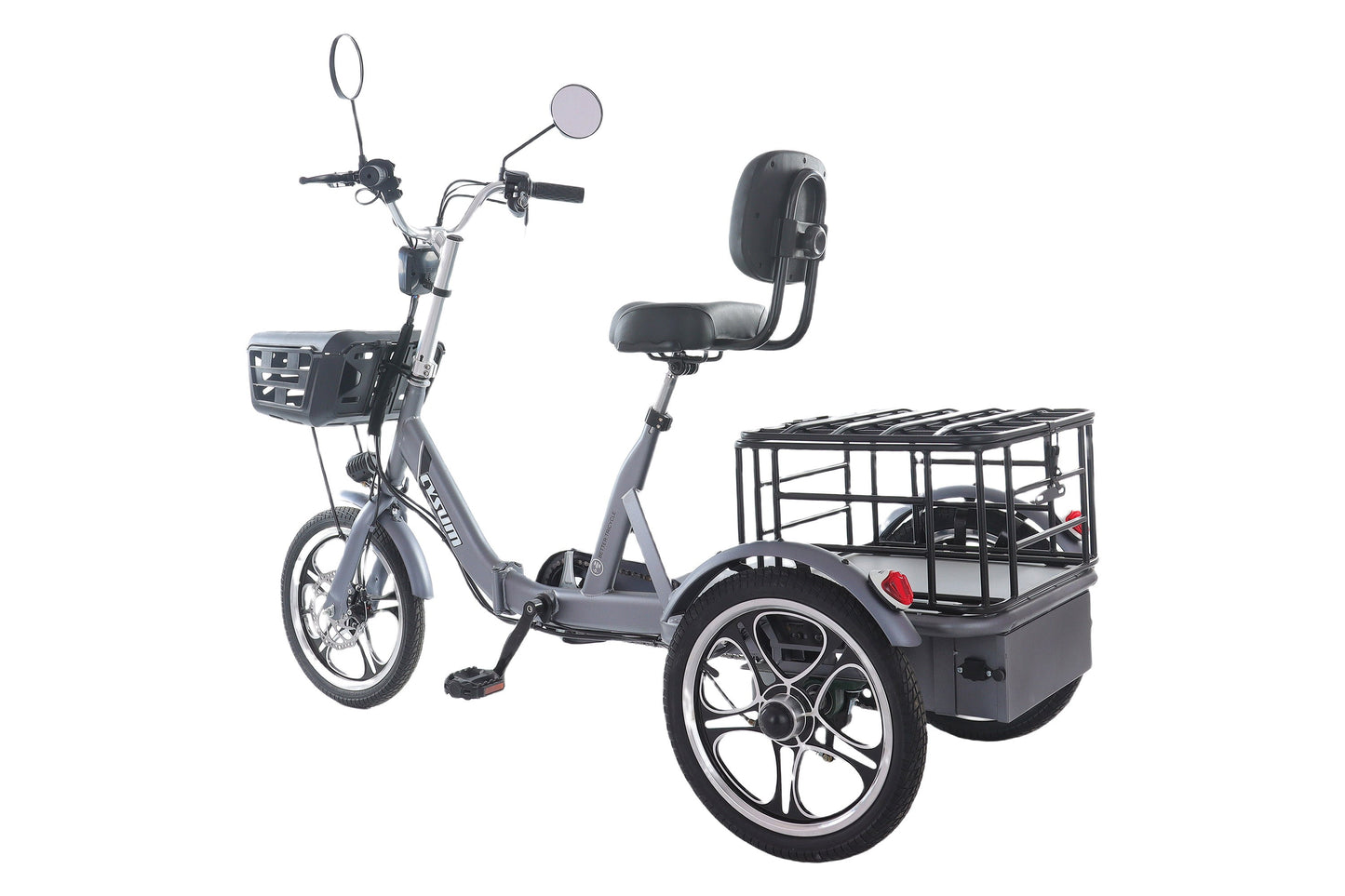 Foldable cargo e-trike - 48v 350w rear-drive, top speed 25km/h, 16 inch tire-1