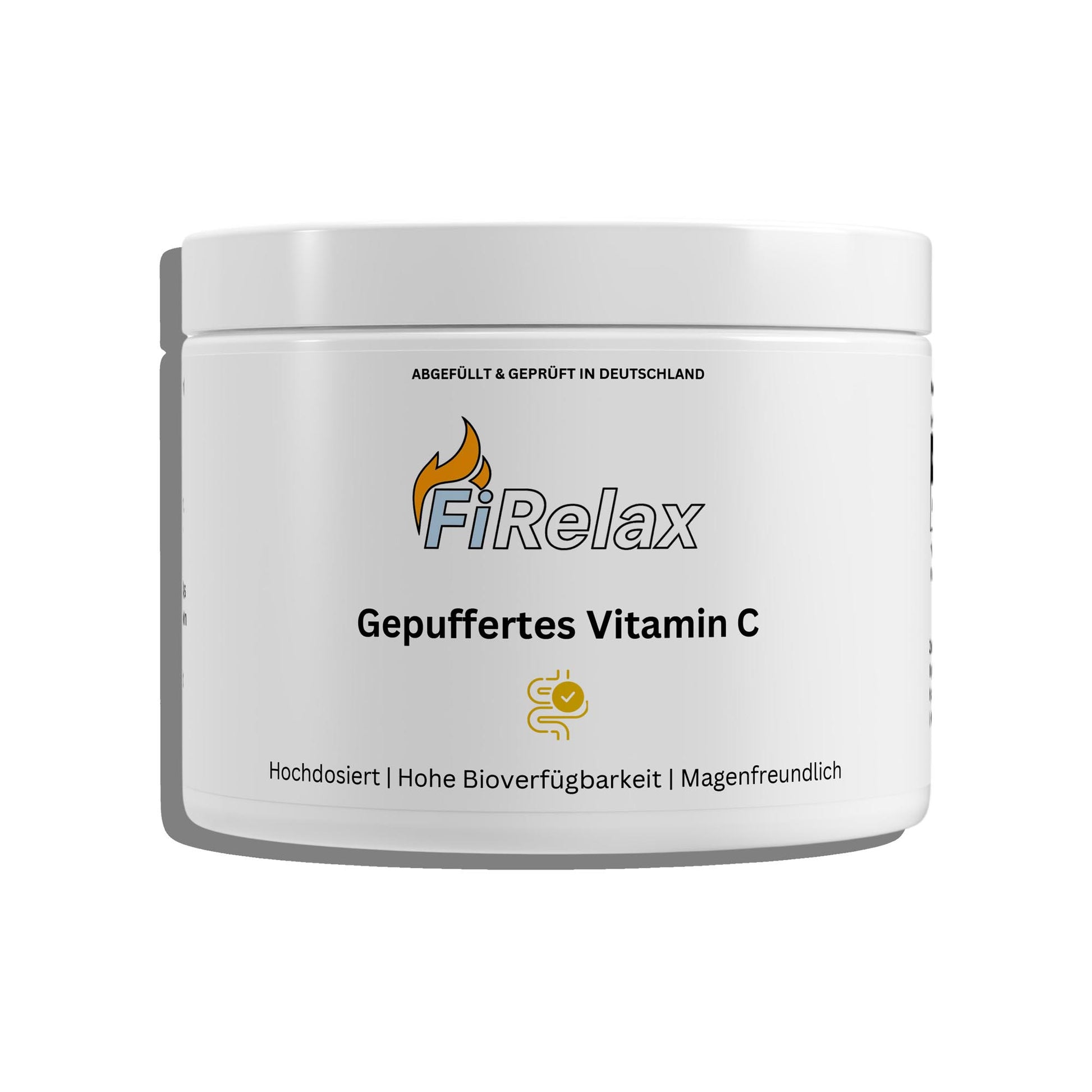 Gepuffertes Vitamin C 500mg 360 Kapseln Dose Supplement von Firelax