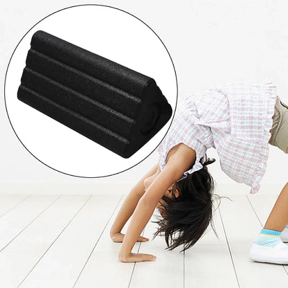 Yoga Block & Massage Roller Density Foam (Black)-3