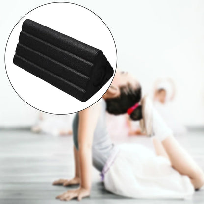 Yoga Block & Massage Roller Density Foam (Black)-2
