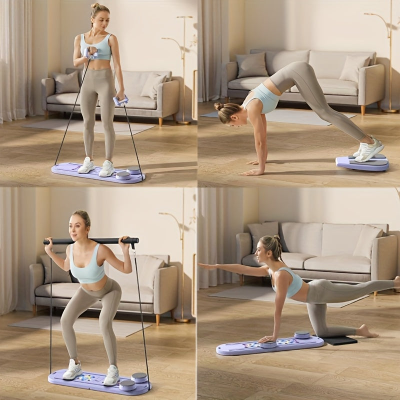 8-in-1 Plank Core Trainer Folding Home Set-2