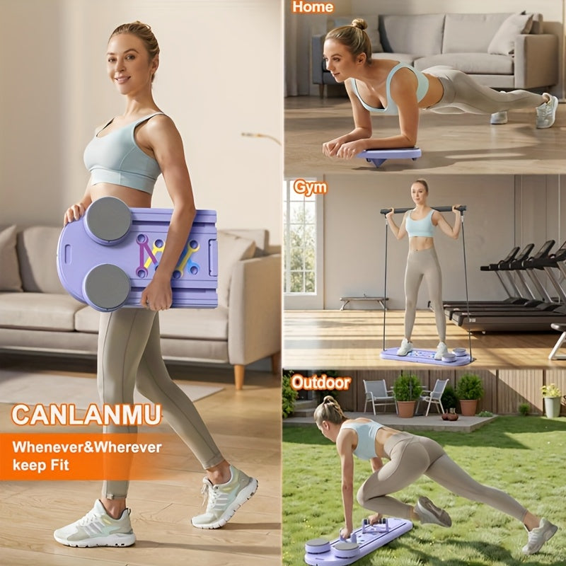 8-in-1 Plank Core Trainer Folding Home Set-4