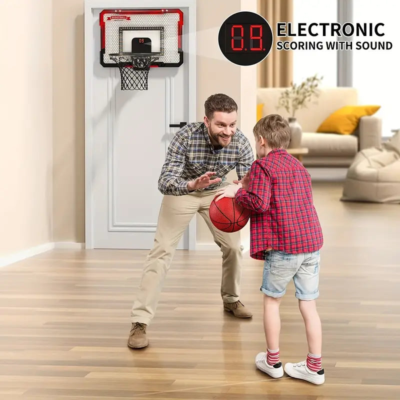 Glow Hoops: Interactive LED Basketball Hoop Set for Kids-2
