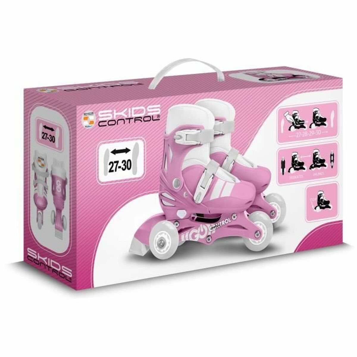 Inline Skates Stamp Pink (2 Units)-1