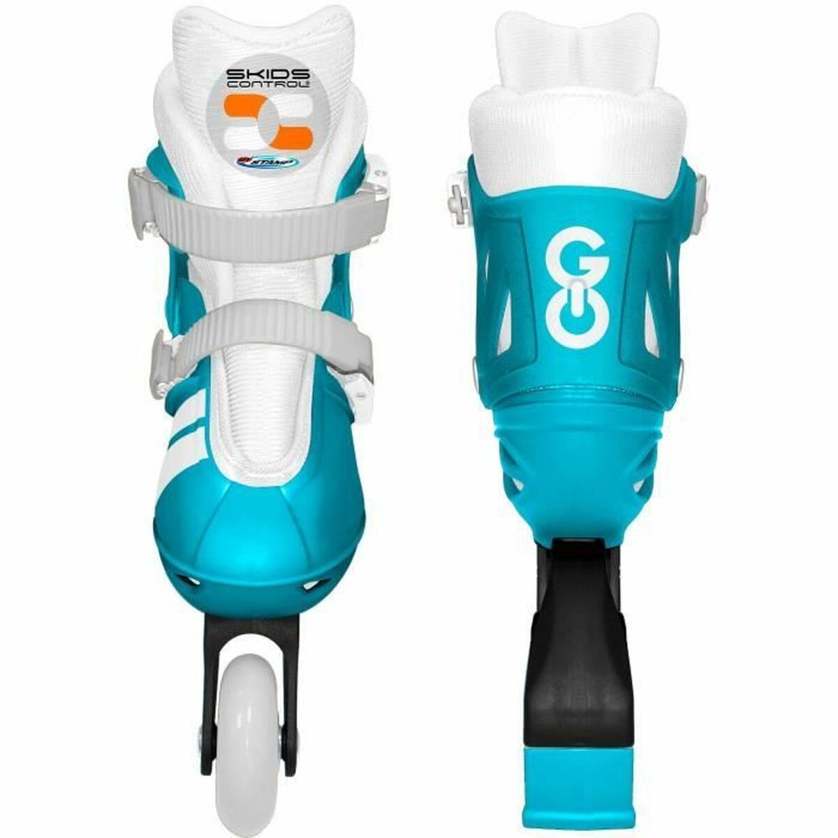 Inline Skates Stamp Blue-2