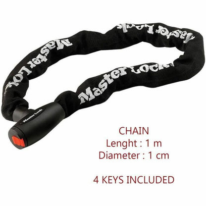 Chain with Padlock Master Lock-1