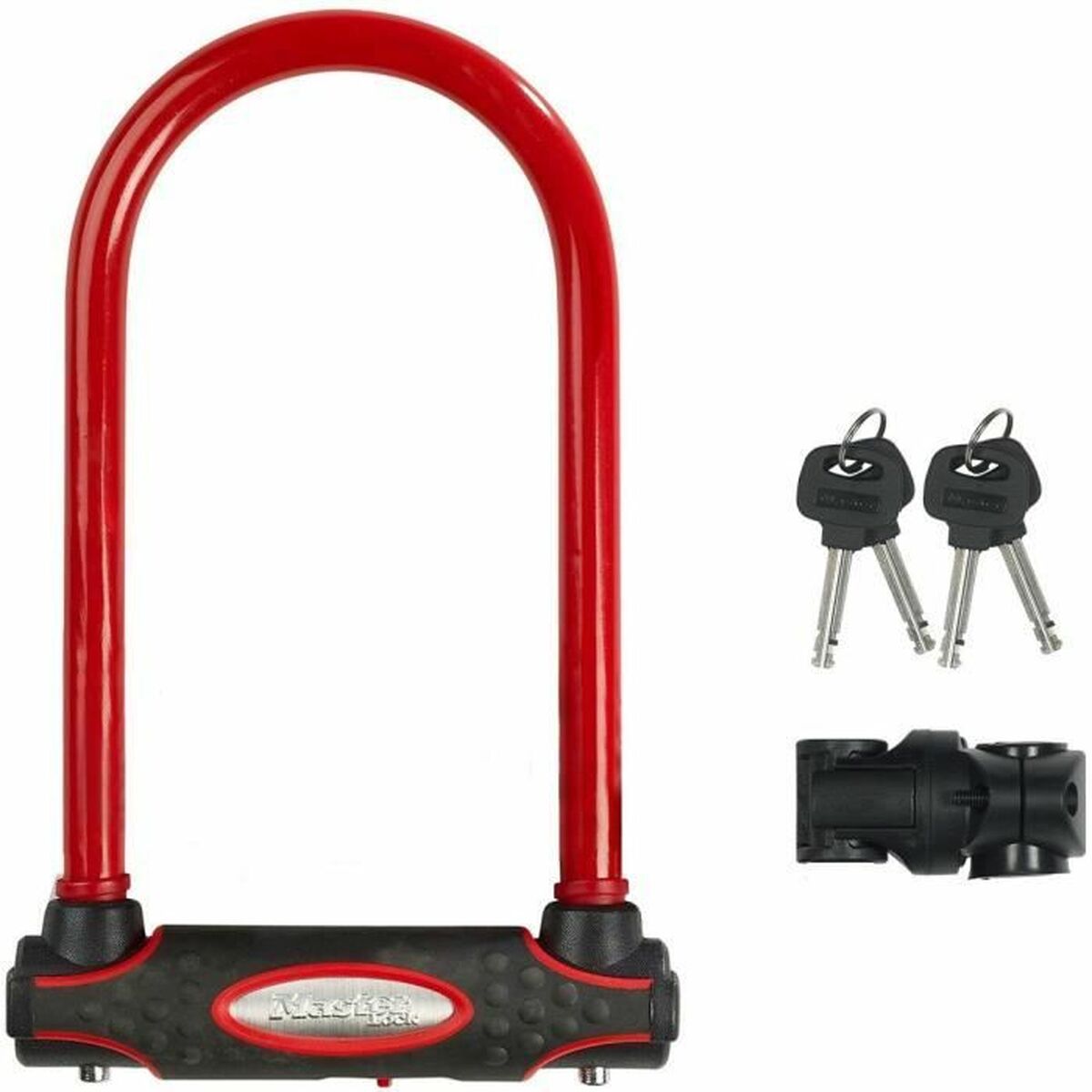 Key padlock Master Lock Red-3