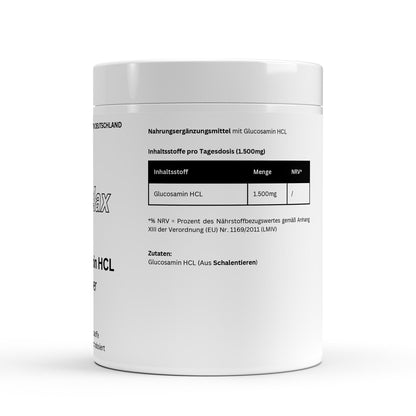 Firelax Glucosamin Pulver Inhaltsstoffe Nährwerte Supplement 1000g Beutel