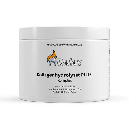 Firelax Kollagenhydrolysat Plus Haut Haare Nägel 180 Kapseln Dose Supplement