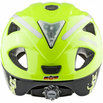 Children's Cycling Helmet Alpina XIMO FLASH Yellow Black 49-54 cm-1