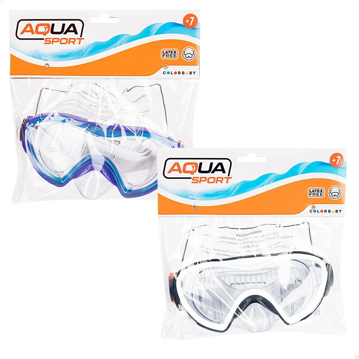 Diving Mask AquaSport (12 Units) Children's-3