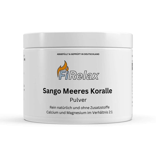 Firelax Sango Meeres Koralle Pulver 250g Dose Supplement für Mineralstoffe