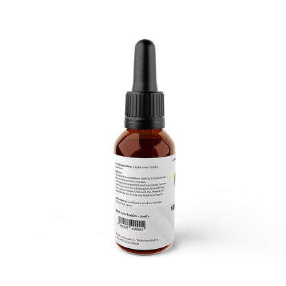 Firelax Vitamin D3 K2 Tropfen Rückseite mit Barcode 50ml Supplement