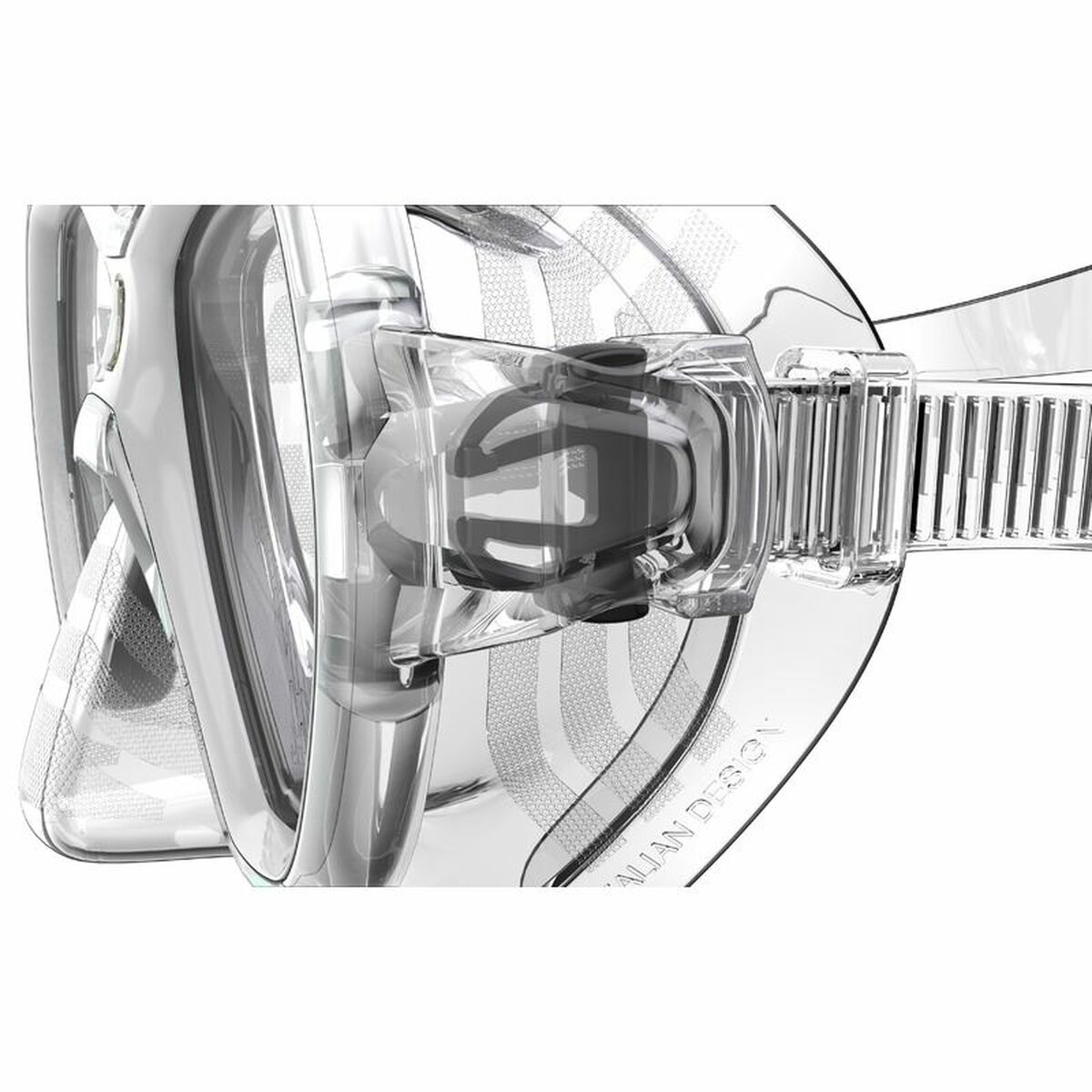 Diving mask Seac Elba White-2