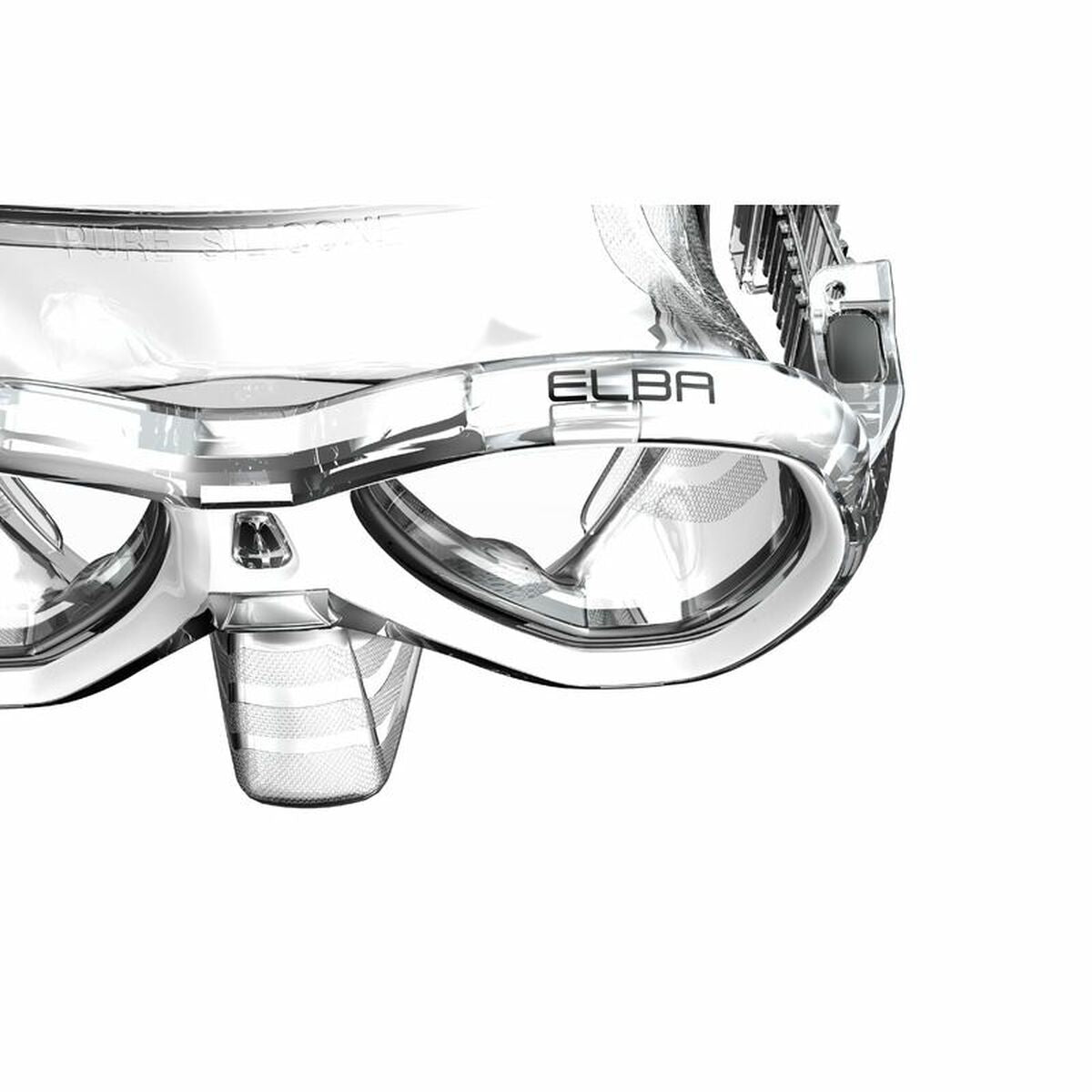 Diving mask Seac Elba White-1