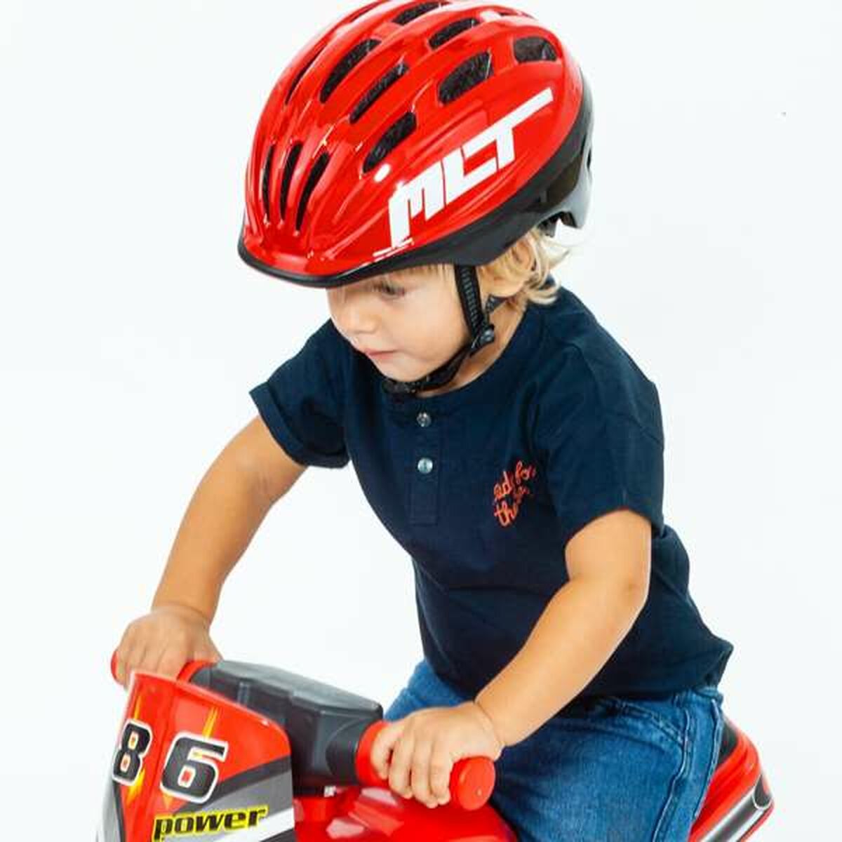 Children's Cycling Helmet Moltó MLT Red-3