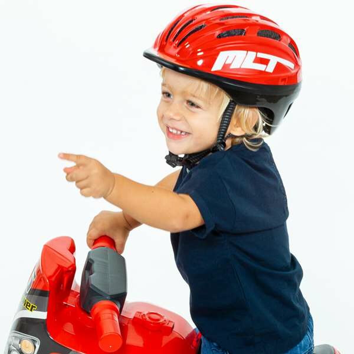 Children's Cycling Helmet Moltó MLT Red-2