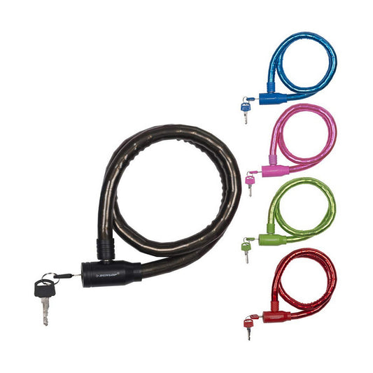 Key padlock Dunlop 65 cm Cable-0