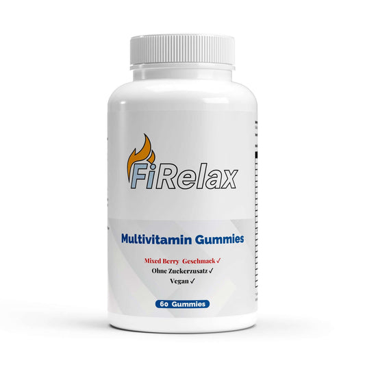 Firelax Multivitamin + Mineral Gummies 60 Stück Dose Nahrungsergänzung