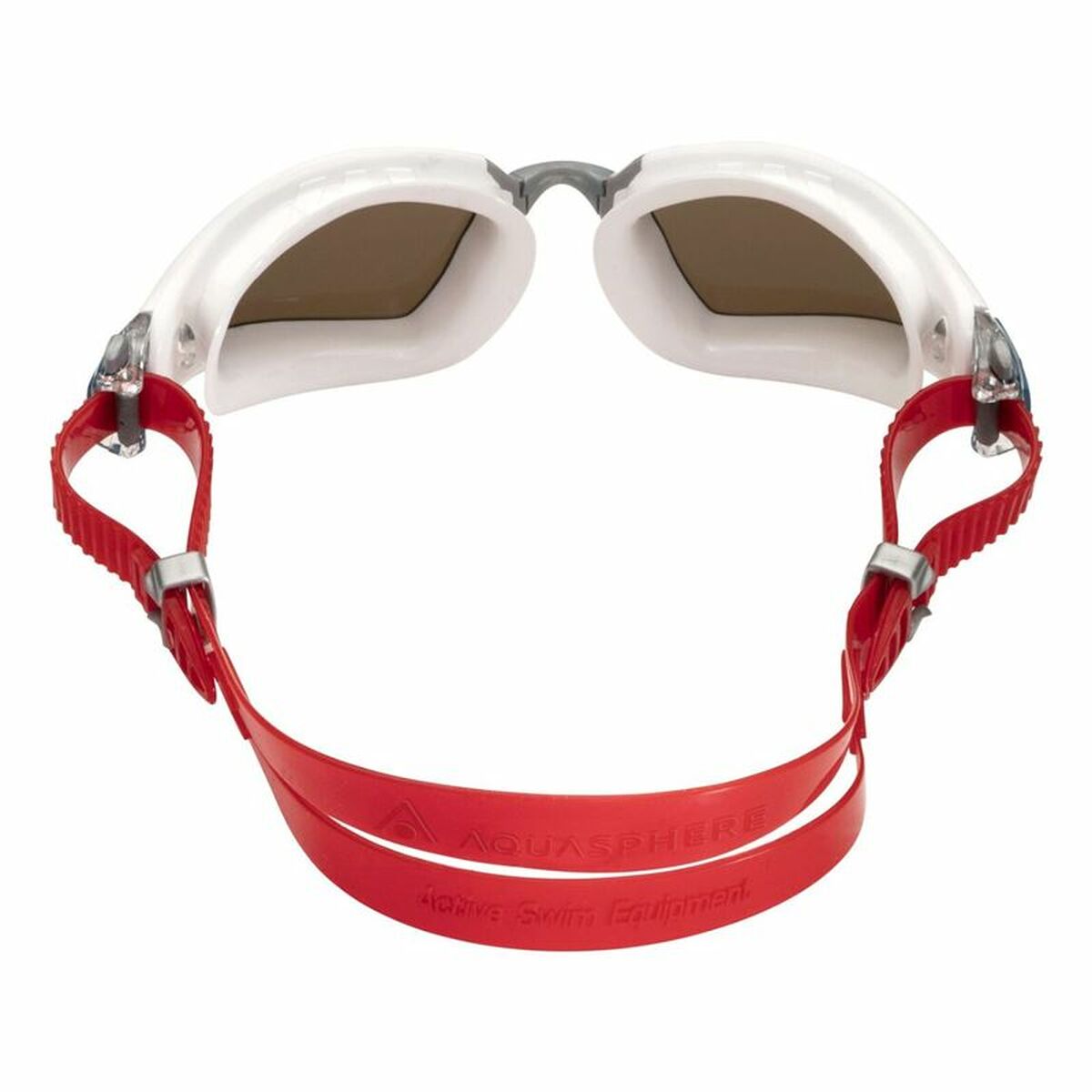 Aqua Sphere Kayenne Pro Schwimmbrille in Weiß – Profi-Schwimmbrille mit Anti-Fog-2