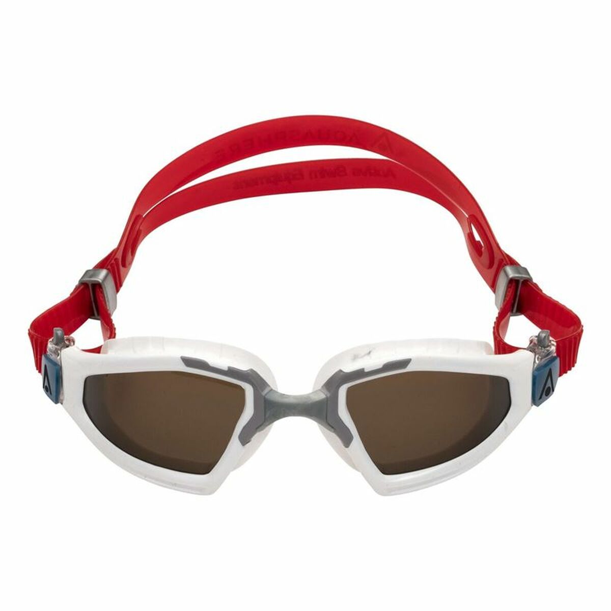 Aqua Sphere Kayenne Pro Schwimmbrille in Weiß – Profi-Schwimmbrille mit Anti-Fog-3