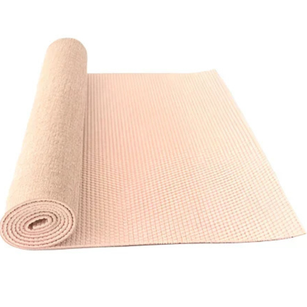 Yogamatte aus Jute mit PVC – rutschfeste Pilates- und Fitnessmatte