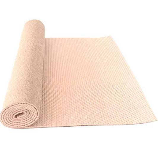Yogamatte aus Jute mit PVC – rutschfeste Pilates- und Fitnessmatte
