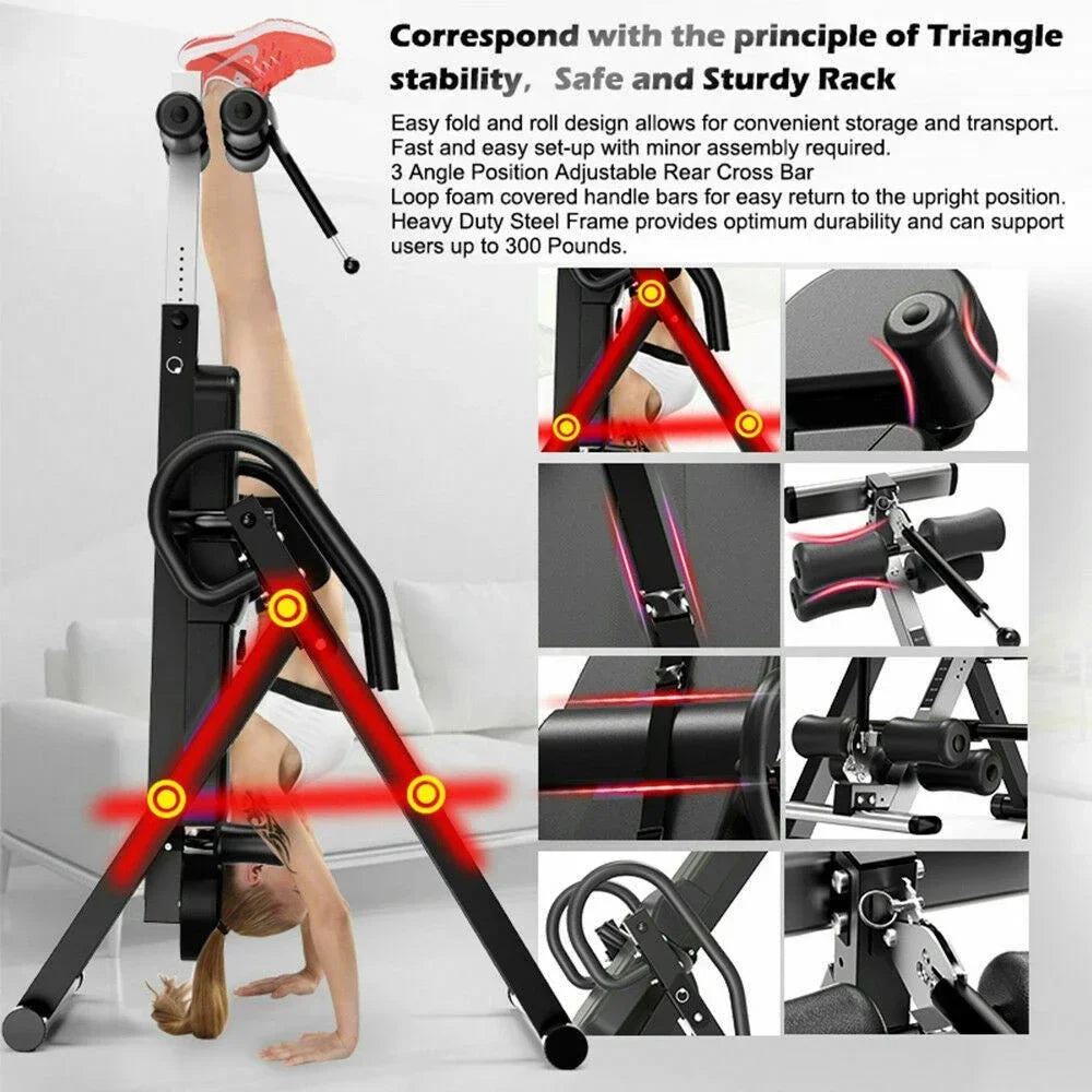 Inversion Table for Back Pain Relief and Fitness-4