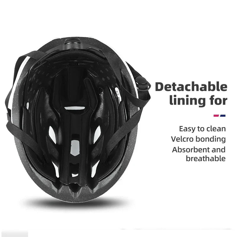 Lightweight Racing-Inspired Adult Bicycle Helmet Red-2