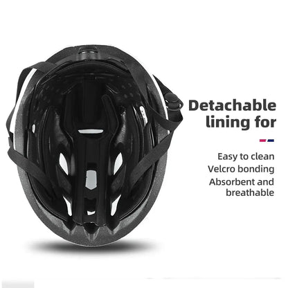 Lightweight Racing-Inspired Adult Bicycle Helmet Red-2