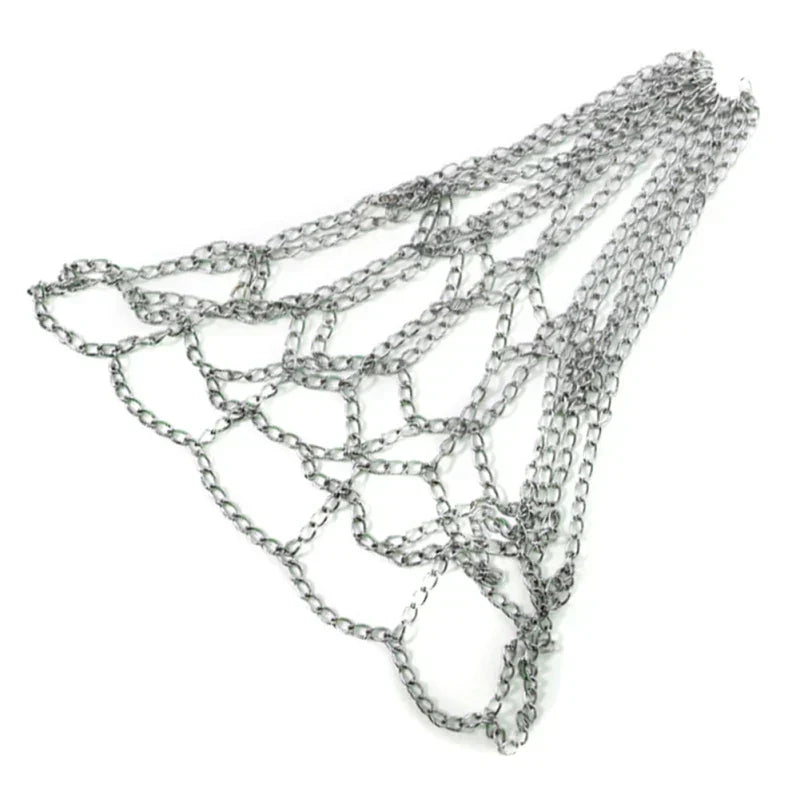Durable Galvanized Steel Chain Basketball Net for Outdoor Classic Sport-4