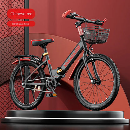 Teens' Aluminum Folding Bike with Variable Speed-5