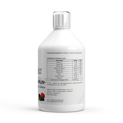 Firelax Kollagen Vital Plus Shots Inhaltsstoffe Nährwerte Wild Berry 500ml