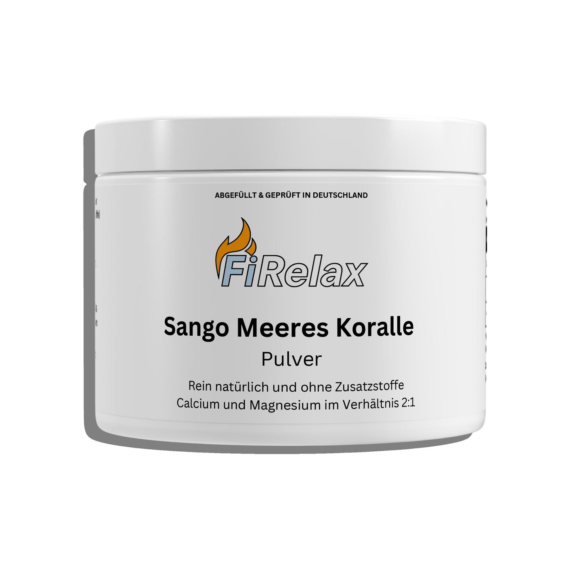 Sango Meeres Koralle Pulver 250g Dose Supplement für Mineralstoffe von Firelax