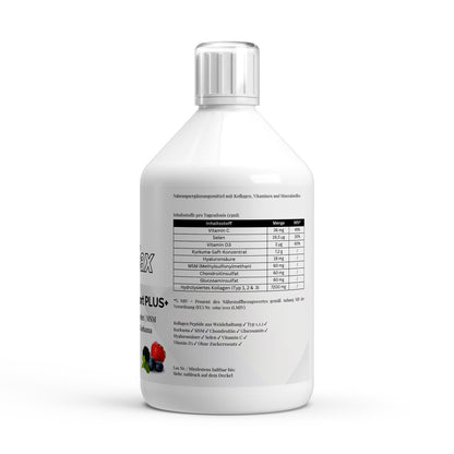 Firelax Kollagen Support Plus Shots Inhaltsstoffe Nährwerte Wild Berry 500ml