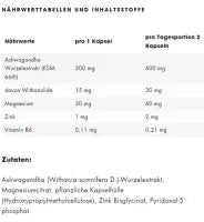 esn-ashwa-pro-120-kapseln-Inhaltsstoffe