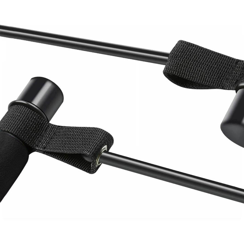 Fitness bar with rubber band-3