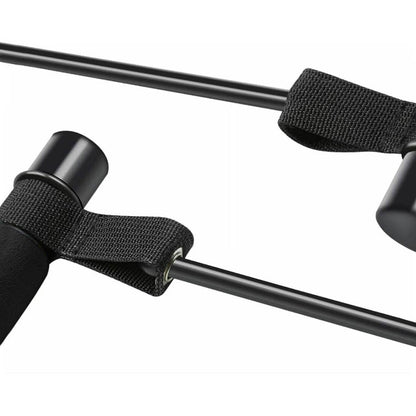 Fitness bar with rubber band-3