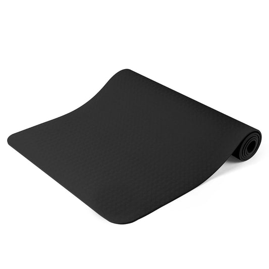 Yoga mat, with gift bag, 3 colors - black-0