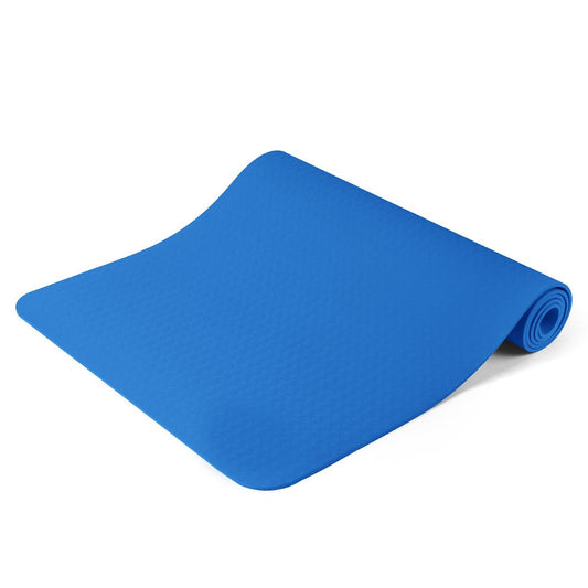 Yoga mat, with gift bag, 3 colors - blue-0