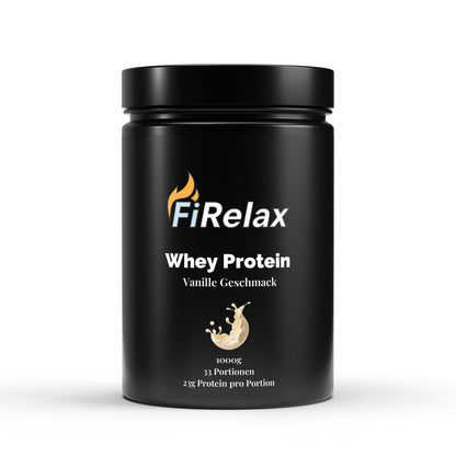 FiRelax Premium Whey Protein Vanille - 1.000g