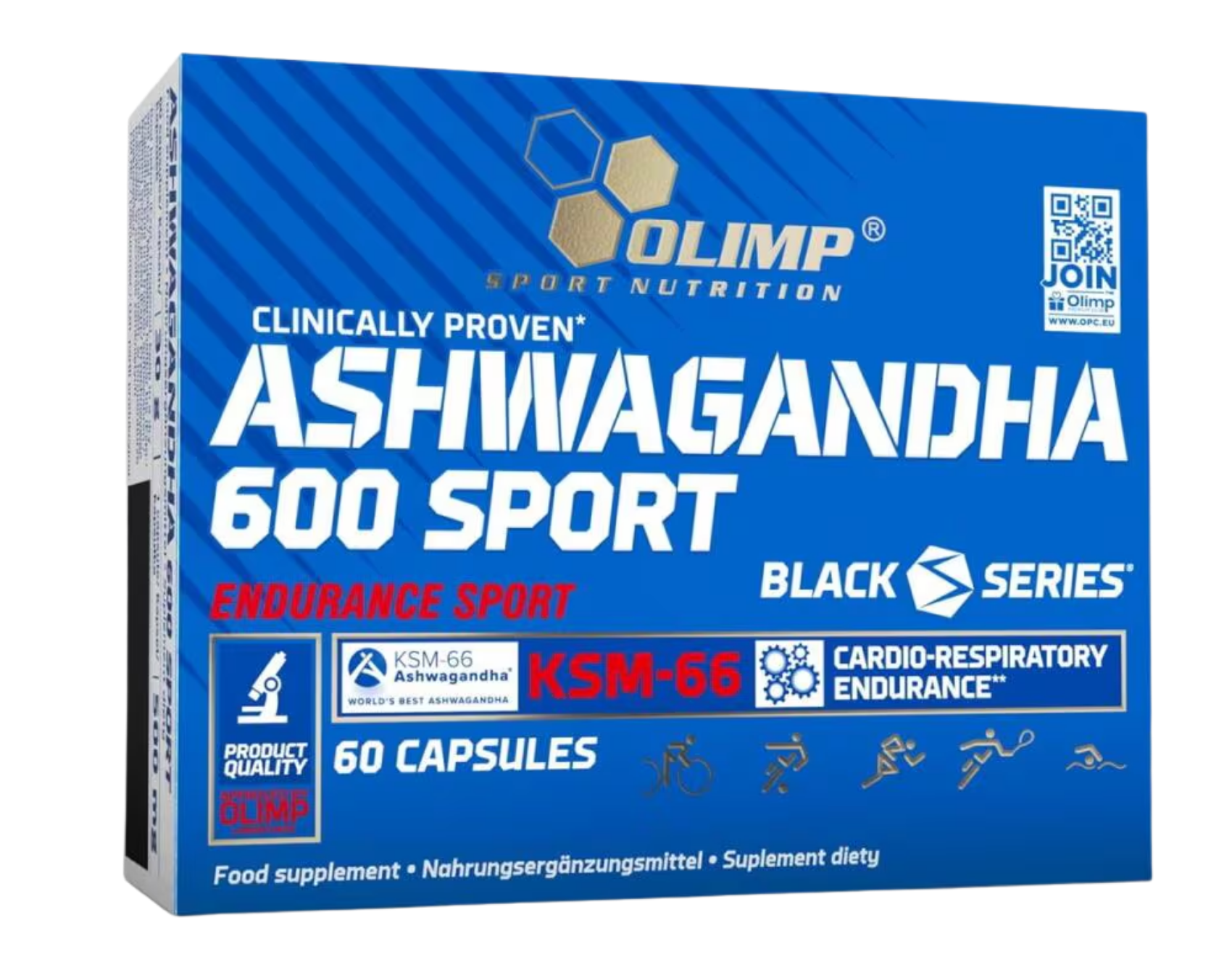 Olimp Ashwagandha 600 Sport 60 Kapslen