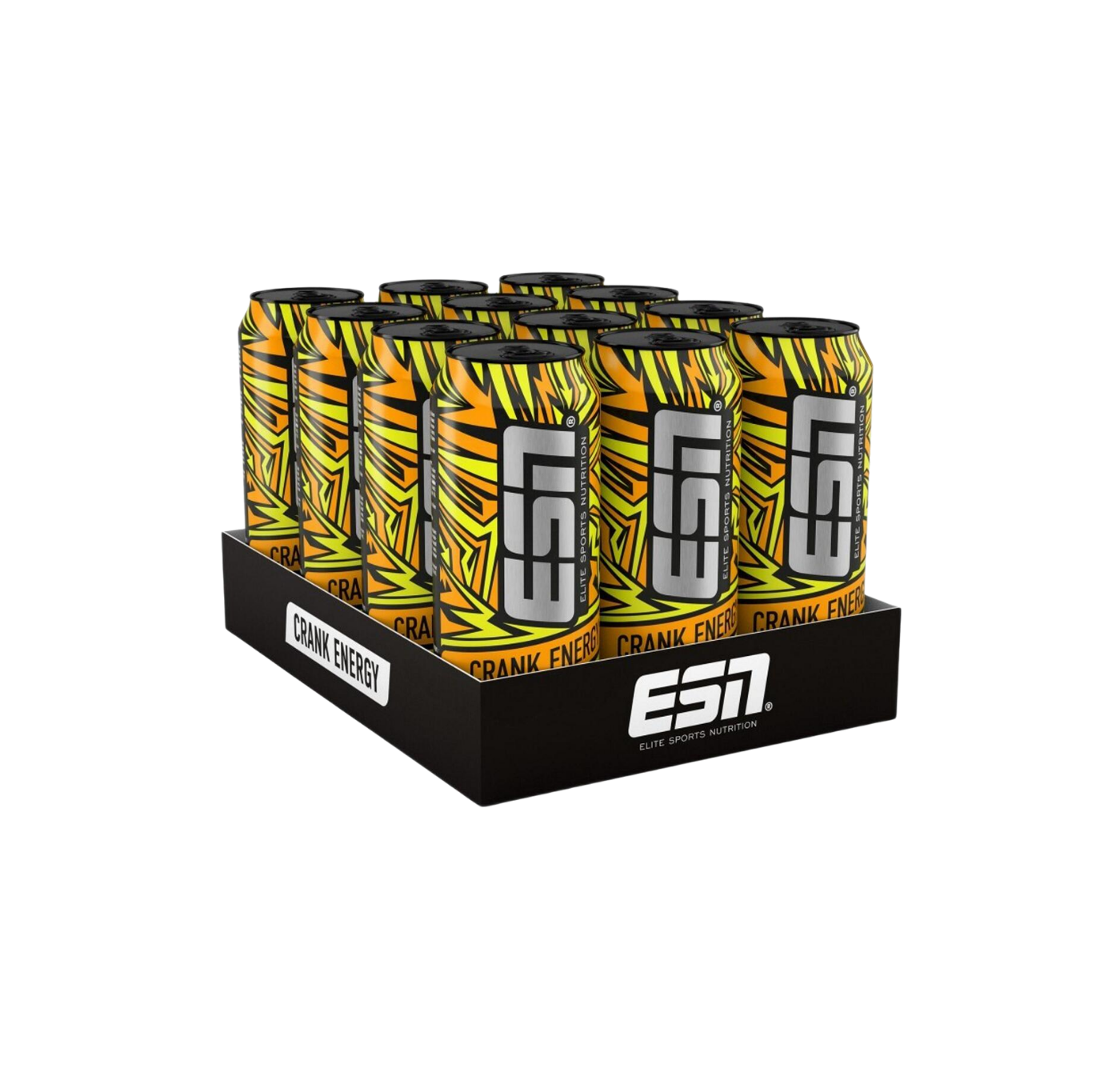 ESN Crank Energy 12x500ml Lemon Iced Tea