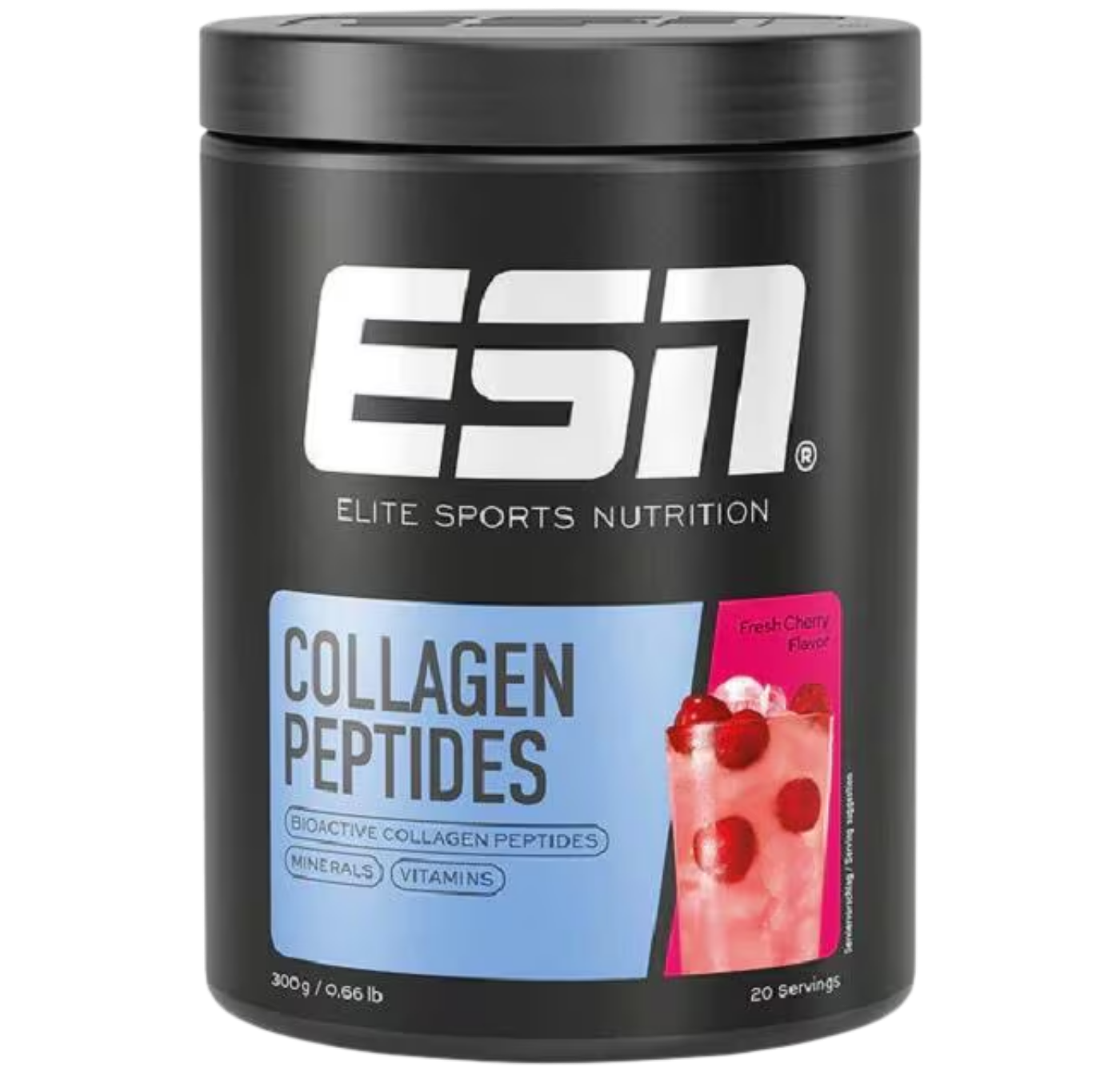 ESN Collagen Peptides 300g Fresh Cherry