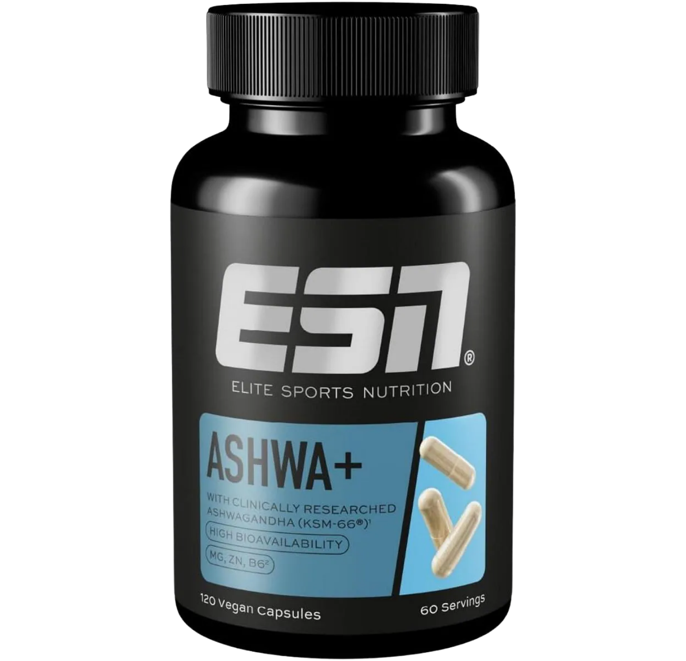 ESN Ashwa+ 120 Kapseln