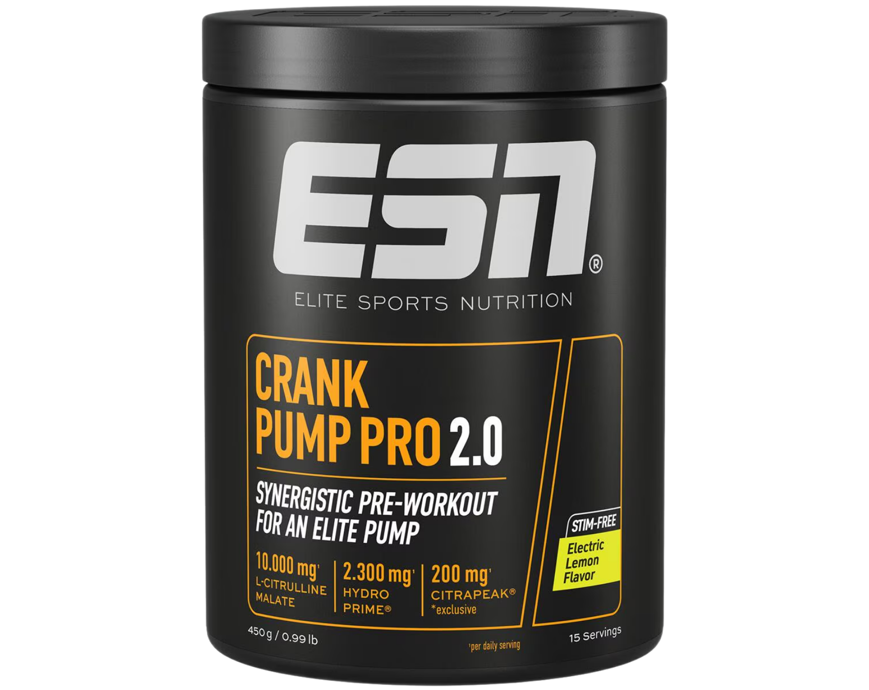 ESN Crank Pump Pro 2.0 450g Electric Lemon